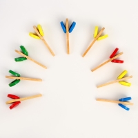 Игрушка музыкальная «Колотушка малая», цвета МИКС Игрушка музыкальная «Колотушка малая», цвета МИКС