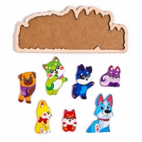 Головоломка деревянная для детей &laquo;Собачки&raquo;