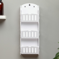 Полка для ванной комнаты 45 х 11 х 17 см, пластик Полка для ванной комнаты 45 х 11 х 17 см, пластик