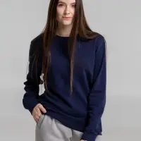 Свитшот унисекс BNC Inspire (Organic), темно-синий, размер 3XL Свитшот унисекс BNC Inspire (Organic), темно-синий, размер 3XL