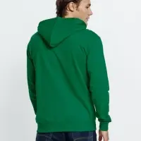 Толстовка на молнии с капюшоном Siverga 2.0, зеленая, размер M