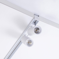 Шинопровод встраиваемый магнитный трековый ULTRA "Слим-100" 2жильный белый 100 см Шинопровод встраиваемый магнитный трековый ULTRA "Слим-100" 2жильный белый 100 см