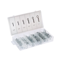 Набор шплинтов с фиксацией ТУНДРА krep, 150 предметов Набор шплинтов с фиксацией ТУНДРА krep, 150 предметов