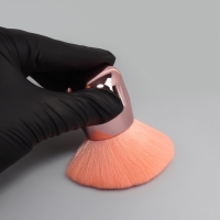 Кисть для смахивания опила, d=4&times;8,5 см, розовая