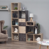 Стеллаж №3 DICE CUBE 2 секции, 360х320х705, Белый Стеллаж №3 DICE CUBE 2 секции, 360х320х705, Белый