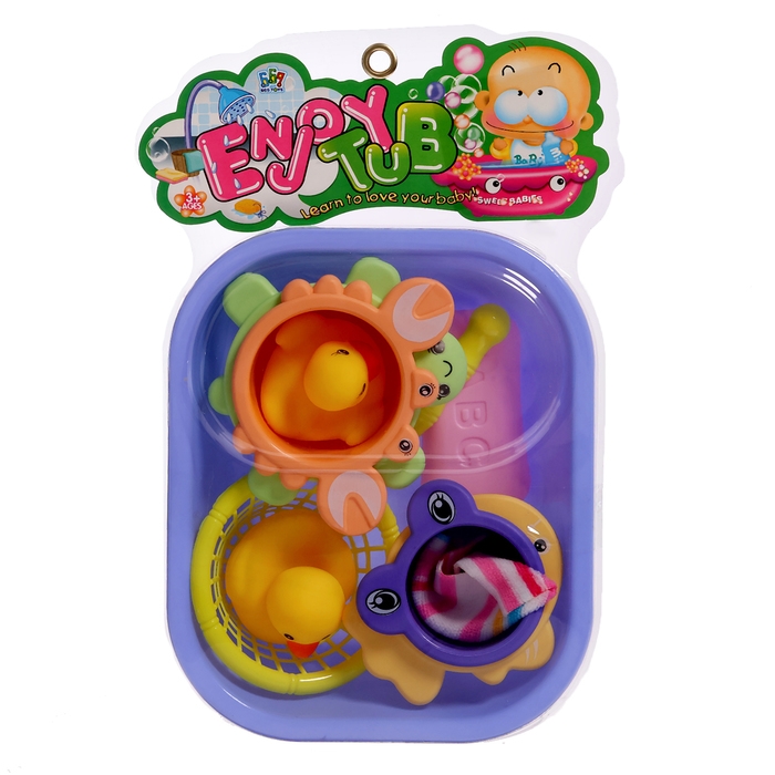 Набор игрушек для ванны «Море», 11 предметов Набор игрушек для ванны «Море», 11 предметов