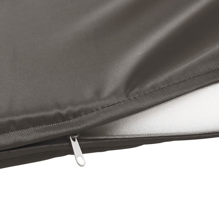 Подушка для дивана Альтернатива 53.5 х 49 х 5 см, оксфорд 420, серая