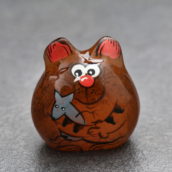 Сувенир &laquo;Котёнок Веня&raquo;, 3,5&times;3 см, микс, селенит