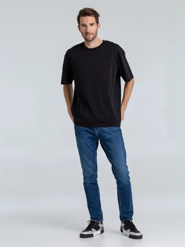 Футболка оверсайз &laquo;Внутренний Рим&raquo;, черная, размер XS/S