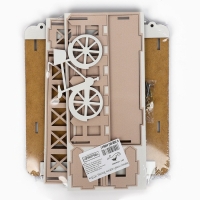 Ключница настенная с полкой и карманом, велосипед, 19,2 х 20 см.