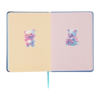 Записная книжка подарочная 96л,линия, цветной срез,обложка ПВХ 3D Мишка (17,7х12,4см) Записная книжка подарочная 96л,линия, цветной срез,обложка ПВХ 3D Мишка (17,7х12,4см)