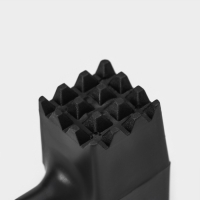 Молоток для мяса Доляна «Квадрат», 25 см, цвет чёрный Молоток для мяса Доляна «Квадрат», 25 см, цвет чёрный