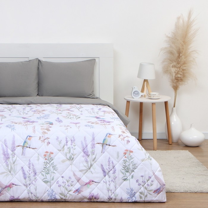 Покрывало "Этель" 1,5 сп Colibri, 145х210&plusmn;5 см, микрофибра