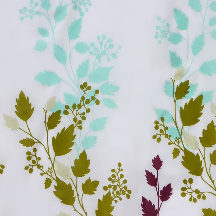 Штора для ванны Доляна &laquo;Осень&raquo;, 180&times;180 см, EVA