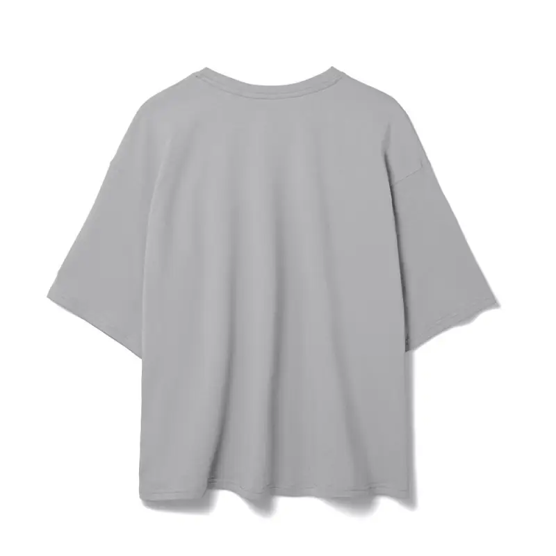 Футболка унисекс оверсайз Street Vibes, серая, размер XS/S