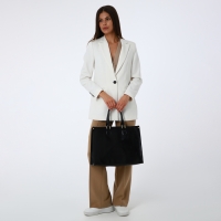 Сумка женская на молнии, цвет чёрный Сумка женская на молнии, цвет чёрный