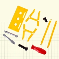 Набор инструментов «Плотник», 7 элементов, цвет МИКС Набор инструментов «Плотник», 7 элементов, цвет МИКС