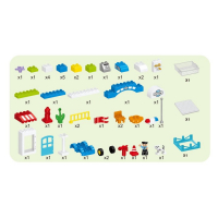 Конструктор &laquo;Полицейский участок&raquo;, 2 варианта сборки, 48 деталей