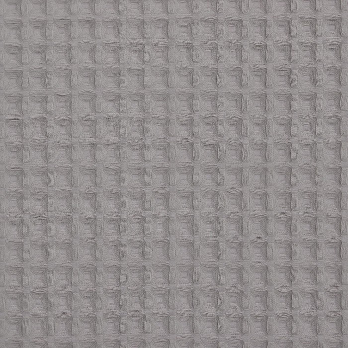 Полотенце вафельное банное Этель "Boho" 67*140 см, цв. светло-серый, 100% хл, 290 гр/м2