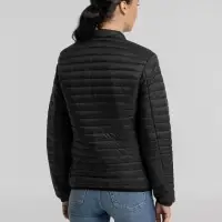 Куртка с подогревом Thermalli Meribell черная, размер S