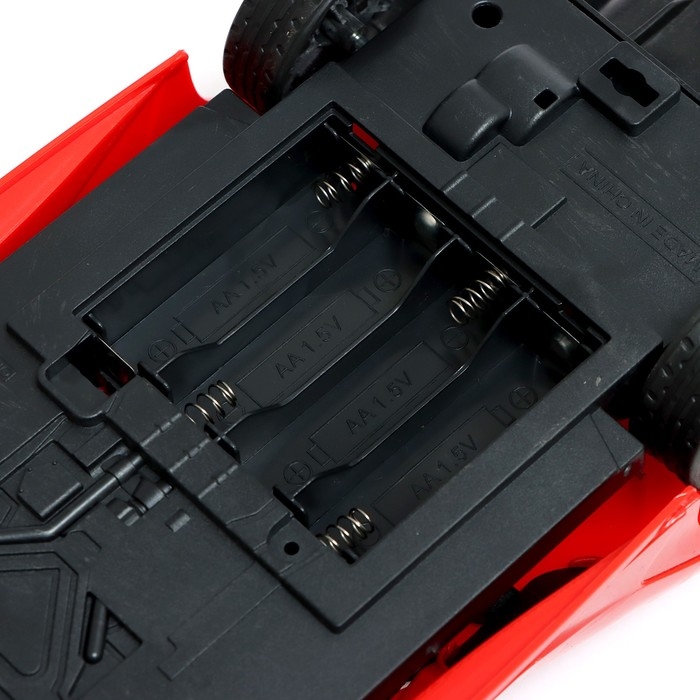 Машина радиоуправляемая &laquo;Шоукар&raquo;, 1:14, световые эффекты, открываются двери, работает от батареек, цвет красный