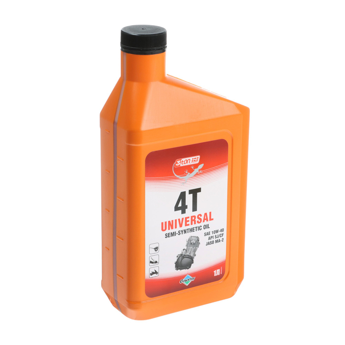 Масло четырехтактное Country полусинтетическое SAE 10w40 API SJ/CF, 1 л Масло четырехтактное Country полусинтетическое SAE 10w40 API SJ/CF, 1 л