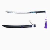 Сувенирное оружие подвесное мини "Катана Севена", брелок, 39 см, чёрная Сувенирное оружие подвесное мини "Катана Севена", брелок, 39 см, чёрная