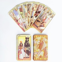 Карты таро "Египетское", подарочное, карты гадальные, 78 л, с инструкцией Карты таро "Египетское", подарочное, карты гадальные, 78 л, с инструкцией