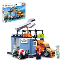 Конструктор Город &laquo;Автосервис&raquo;, 340 деталей