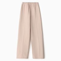 Брюки для девочки MINAKU, цвет бежевый, рост 134 см