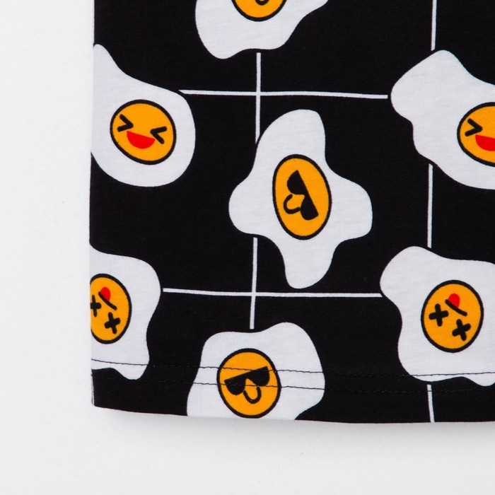 Пижама мужская KAFTAN Пижама мужская KAFTAN "Яйца" р.50, черный