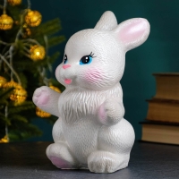 Копилка "Радостный заяц" серый, 21см Копилка "Радостный заяц" серый, 21см