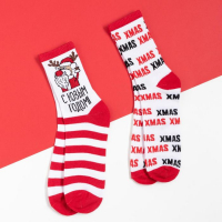 Набор новогодних мужских носков "С Новым Годом!" р. 41-44