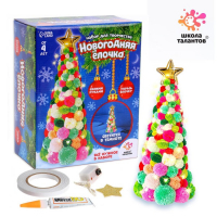 Набор для творчества &laquo;Делаем новогоднюю ёлочку из цветных шариков&raquo;
