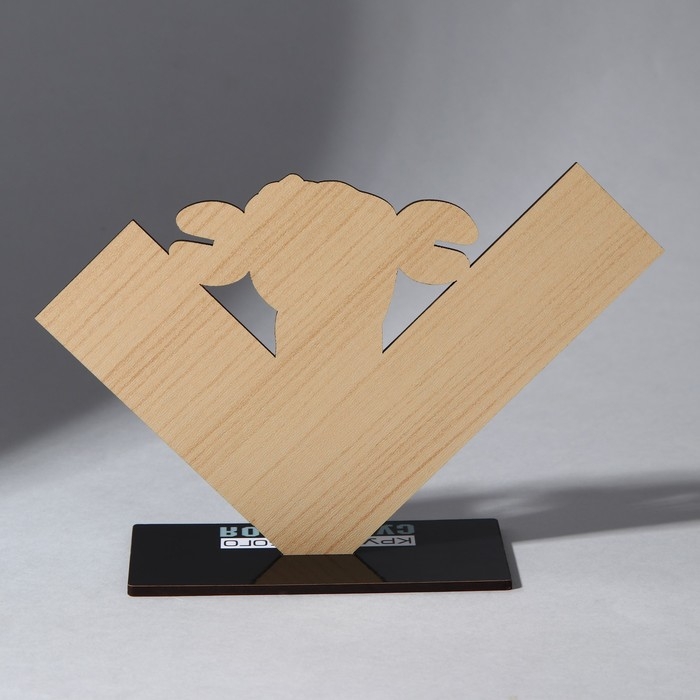 Фигура деревянная, стела «Любимый папа», 18,3 х 12,3 см Фигура деревянная, стела «Любимый папа», 18,3 х 12,3 см