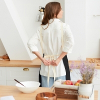 Фартук Этель Minimalist design 60х70 см, dark,лён 45%, хлопок 55% 395 г/м2 Фартук Этель Minimalist design 60х70 см, dark,лён 45%, хлопок 55% 395 г/м2