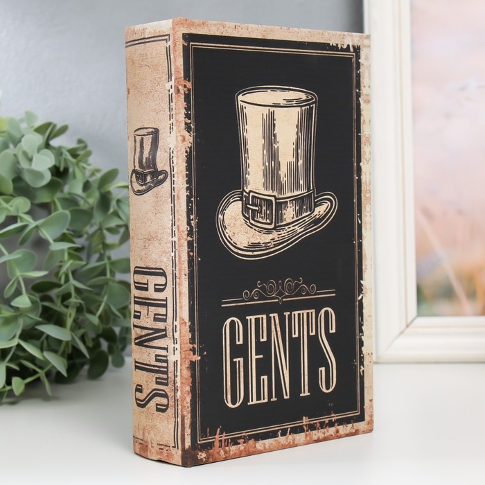 Сейф-книга дерево кожзам Сейф-книга дерево кожзам "Цилиндр" 21х13х5 см