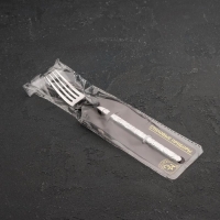 Вилка столовая из нержавеющей стали Magistro &laquo;Олин&raquo;, h=21 см, цвет серебряный