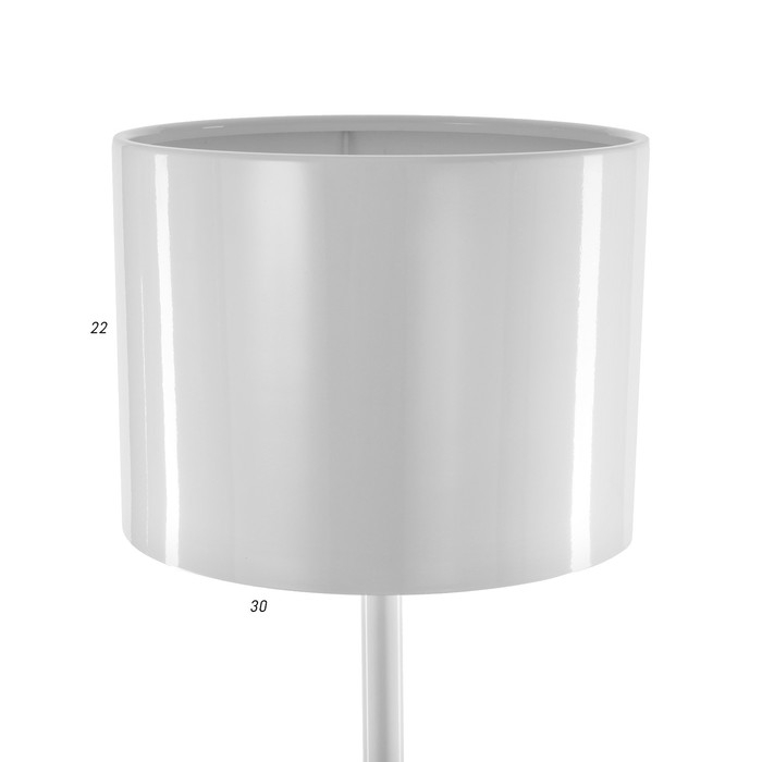 Торшер "Нордик" Е27 40Вт белый 25х30х160см