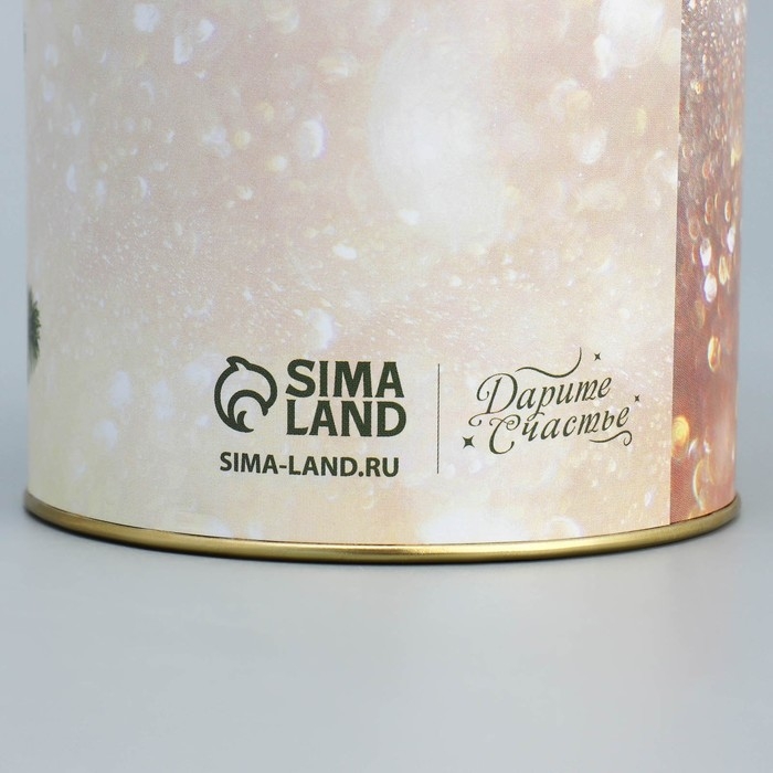 Тубус под бутылку &laquo;С Новым годом&raquo;, 34.5 х 12.5 х 12.5 см