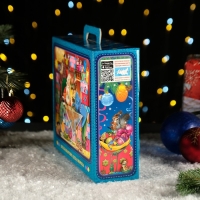 Новый год. Подарочная коробка "Новогодние Маршруты", 29 х 9 х 25см. Новый год. Подарочная коробка "Новогодние Маршруты", 29 х 9 х 25см.