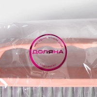 Щётка - утюжок Доляна &laquo;Дельта&raquo;, цельная ручка, 16&times;5&times;6,5 см, цвет МИКС