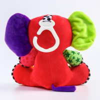 Подвеска мягкая «Слоник Бибо», погремушка, прорезыватель, на кроватку, коляску, Крошка Я Подвеска мягкая «Слоник Бибо», погремушка, прорезыватель, на кроватку, коляску, Крошка Я