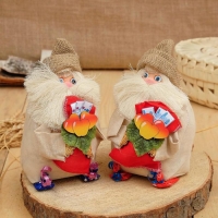 Оберег-домовой "Андрейка с мешком", 19х15х15 см, микс Оберег-домовой "Андрейка с мешком", 19х15х15 см, микс