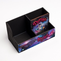 Органайзер для канцелярии "Детка, ты просто космос" 3 отделения,, 18,5х10х10 см Органайзер для канцелярии "Детка, ты просто космос" 3 отделения,, 18,5х10х10 см