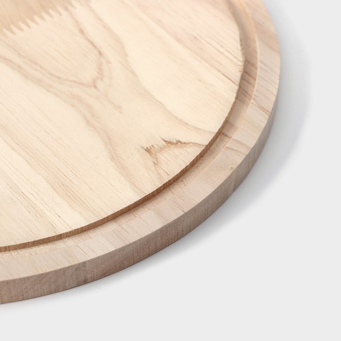 Доска разделочная Magistro «Дубрава», d=20 см, дуб Доска разделочная Magistro «Дубрава», d=20 см, дуб