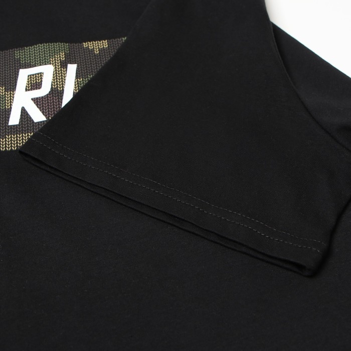 Футболка мужская FEARLESS, цвет чёрный, размер 48 Футболка мужская FEARLESS, цвет чёрный, размер 48