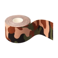Кинезио - тейп, 5 см × 5 м, цвет камуфляж Кинезио - тейп, 5 см × 5 м, цвет камуфляж