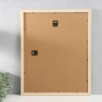 Фоторамка МДФ "Ellis" 40х50 см, с паспарту, натуральный (пластиковый экран)