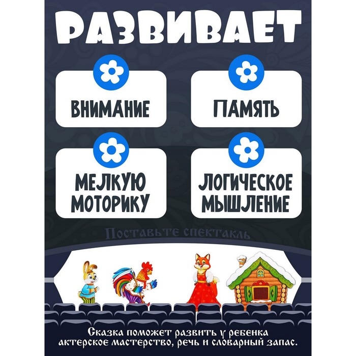 Сказки на магнитах &laquo;Зайкина избушка&raquo;